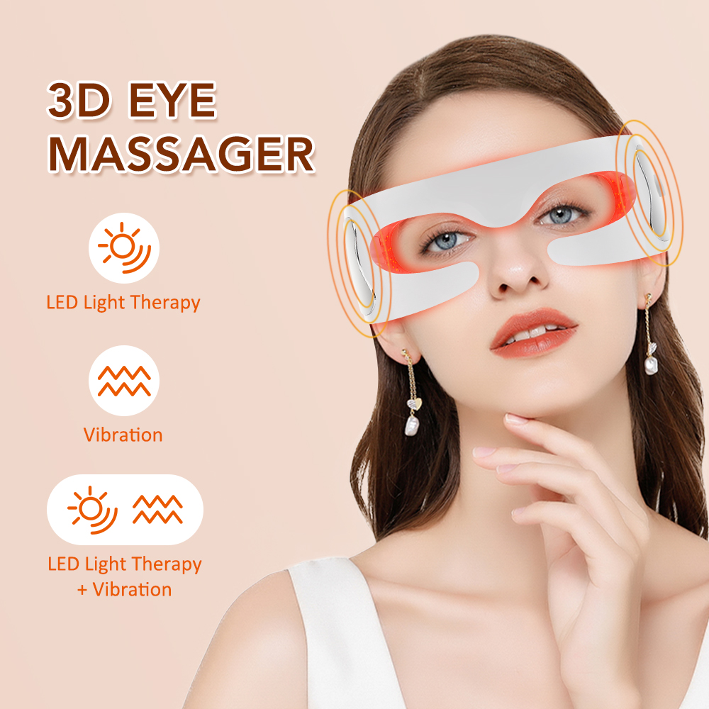 Light Therapy Glasses - 전기 눈 마사지 기계 안티 링클