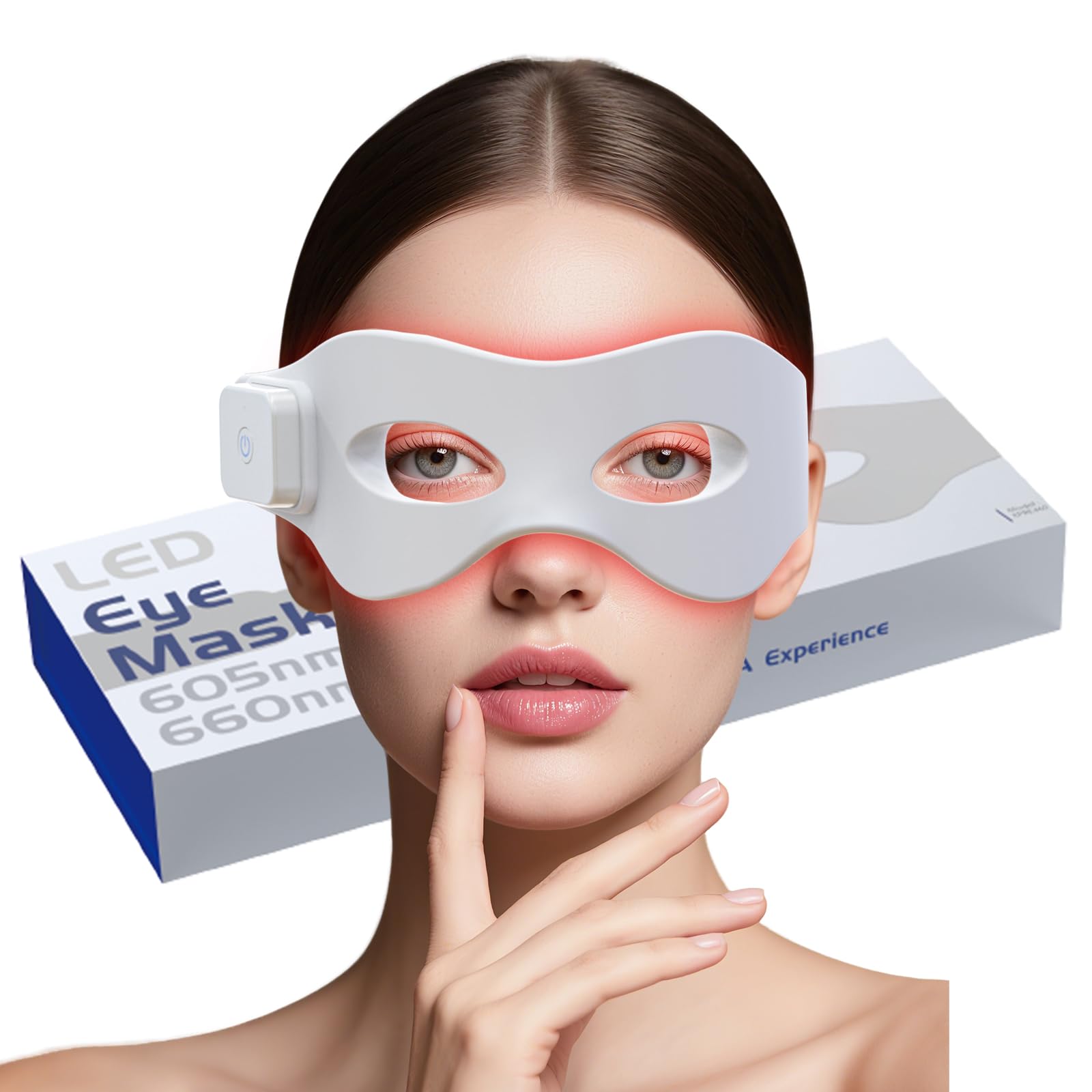 Light Therapy Glasses - 3D 레드 라이트 EMS 눈 마사지기