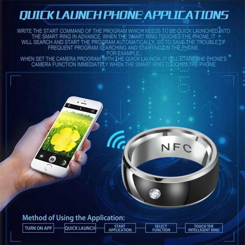신기술 안드로이드 폰 장비 지능형 웨어러블 연결 NFC - Smart Ring Nfc Pay 리뷰 및 가격