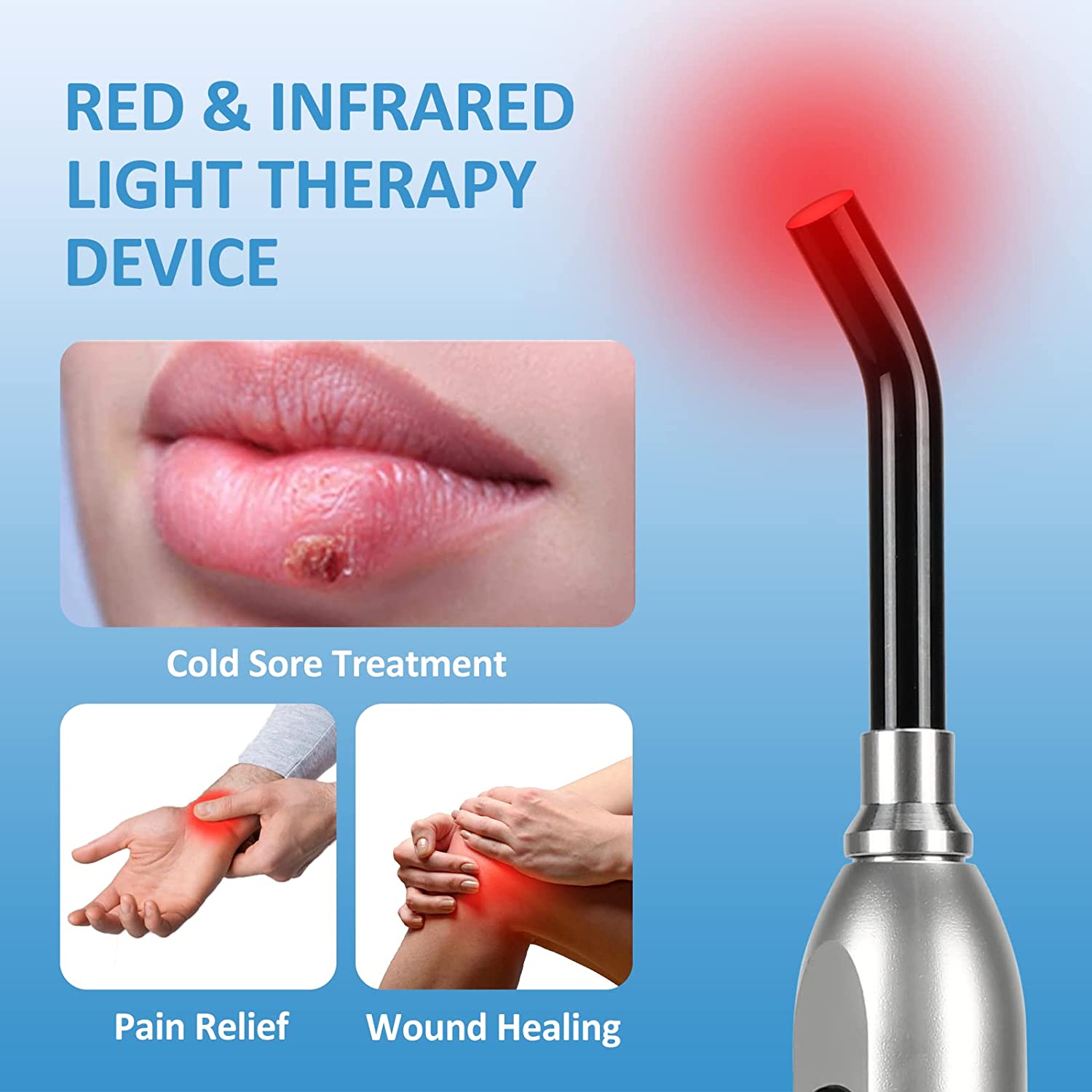 구내염 치료용 적색광 치료기 660nm 850nm 근적 - Galvanic Skin Sensor 리뷰 및 가격